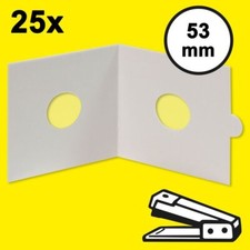 Hartberger M&uuml;nzr&auml;hmchen 53 mm, zum Heften (25er Packung) 8330053 Neu