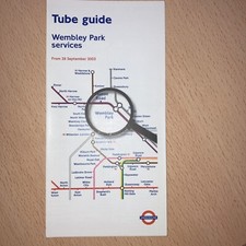 L U.  Tube Guide. (.  Wembley. Park.  Services.    2003.   )