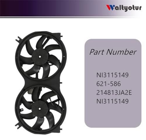 Dual Radiator Fan with Control Module for 2013-2018 Pathfinder/QX60 - Bild 2 von 3