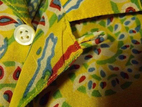 vintage POLO RALPH LAUREN paisley print silk shirt ultralight quick dry mens LG - Picture 10 of 14