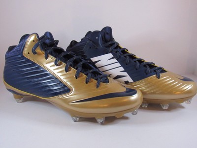 boys football cleats gold