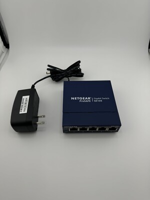 Netgear GS105E 5 Port Gigabit ProSafe Plus Switch