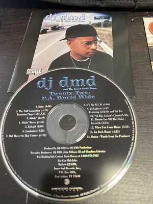Dj DMD twenty two CD no case or back cover