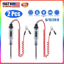 2P 6-24V Digital Electric Voltage Circuit Tester Automotive Test Light Car Truck