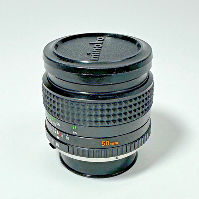 MINOLTA MC ROKKOR-PG 50mm f/1.4 レンズ Nice MINOLTA MC ROKKOR PG 50mm f/1.4 Standard Lens w/ Filter