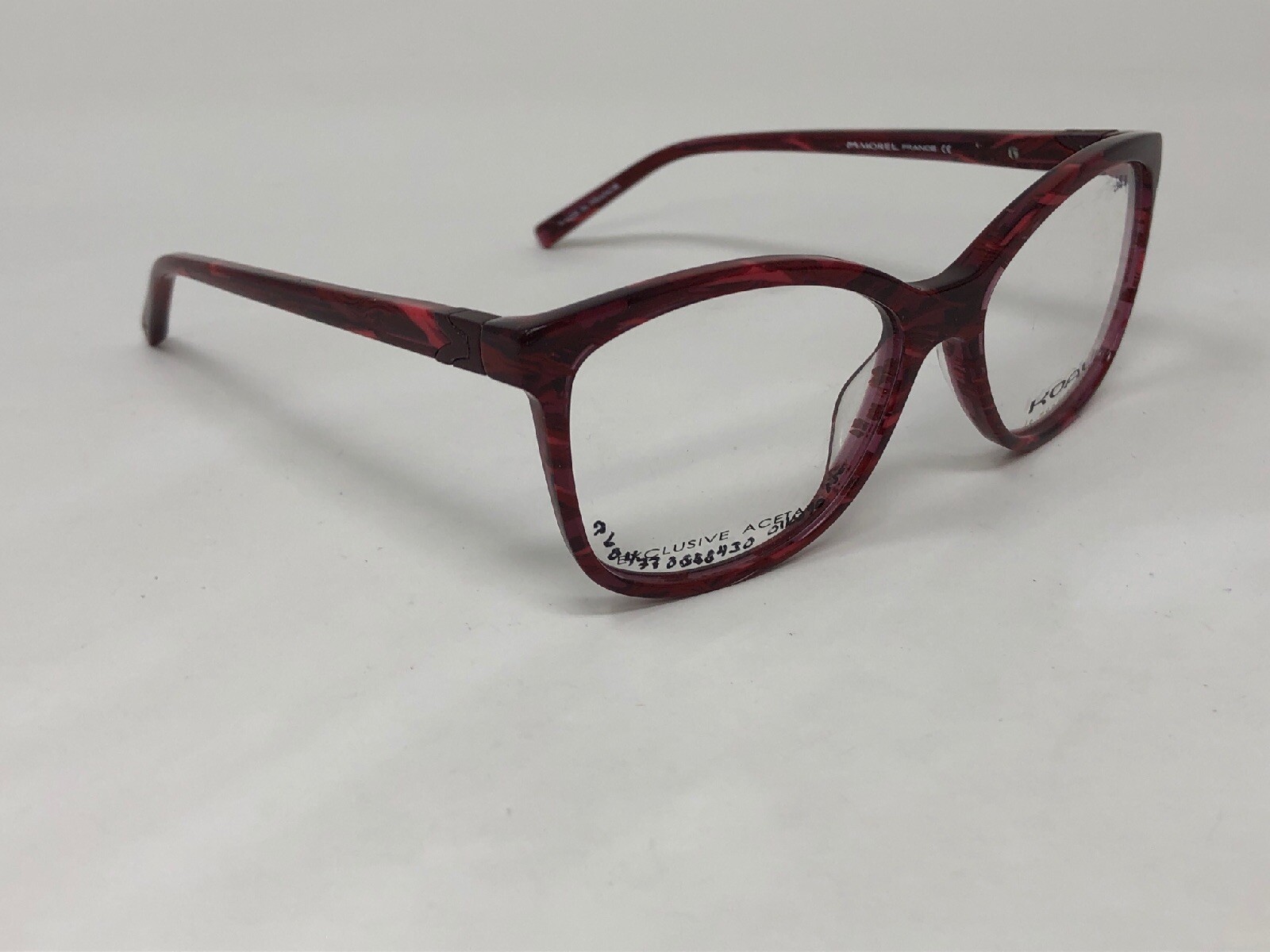 KOALI MOREL FRANCE 7963K RR 032 Eyeglasses Frame 5215135 Burgundy