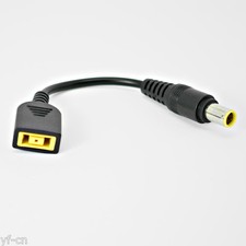 1pc 14cm 7.9x5.5mm Male To Square DC Female Adapter Cable For Lenovo ThinkPad