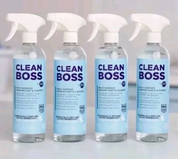 Desinfectante y limpiador multisuperficie Clean Boss by Joy pulverizadores de 24 oz 4 botellas Foto 3 de 3
