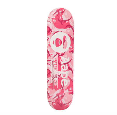 AAPE by A BATHING APE Skate Deck Skateboard Bape Camo Pink AAPE by A BATHING APE Skate Deck Skateboard Bape Camo Pink