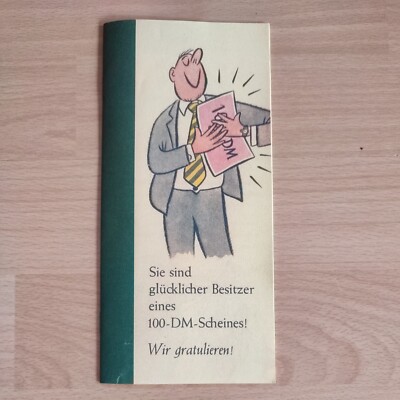 Nachdruck Vintage Broschüre Dresdner Bank 1956