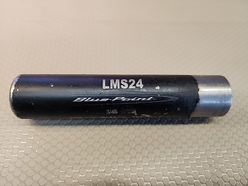 BLUE POINT BY SNAP-ON LMS24 3/4"-19MM 6 PT EXTRA DEEP 1/2" DR IMPACT SOCKET USA