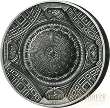 2016 ST Peters Basilica 3.2 oz silver 4 layer coin Ultra high relief concave