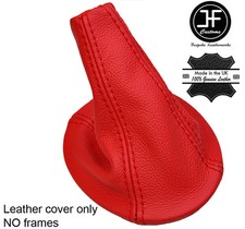 Roter Oberleder Handbetriebs Schaltknauf Passt Für Kia Picanto Zapp 2004-2010