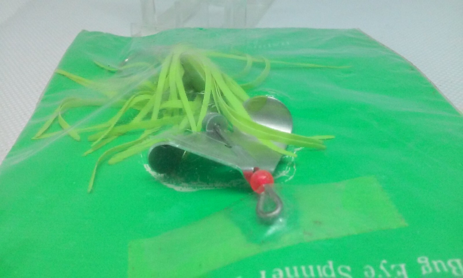 VTG Daddy D Bait Bug Eye Buzzbait Chartreuse 1/8oz. Topwater Buzz Bait Lure NOS - Image 6