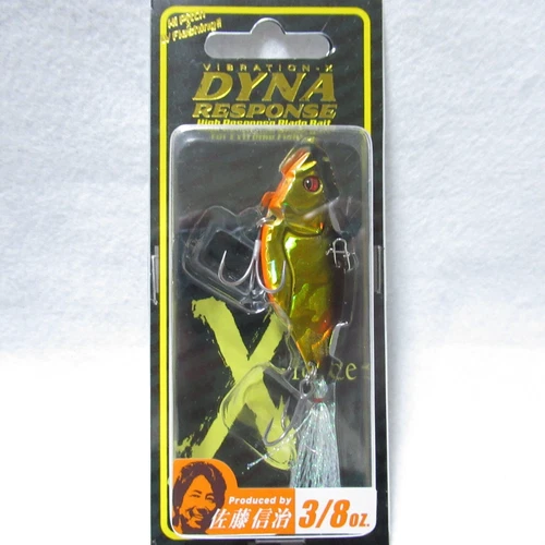 Megabass Vibration-X Dyna Response 3/8 oz #KINKURO (NIP)