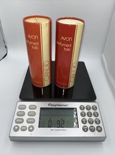 NOS VTG AVON Candid Perfumed shimmering body powder Talc 2 X 3.5oz  7.0 Oz