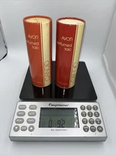 NOS VTG AVON Candid Perfumed shimmering body powder Talc 2 X 3.5oz = 7.0 Oz