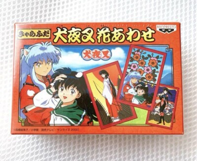 Inu Yasha Hanafuda Japanese Playing Cards Hana Awase 2000 Banpresto NEW