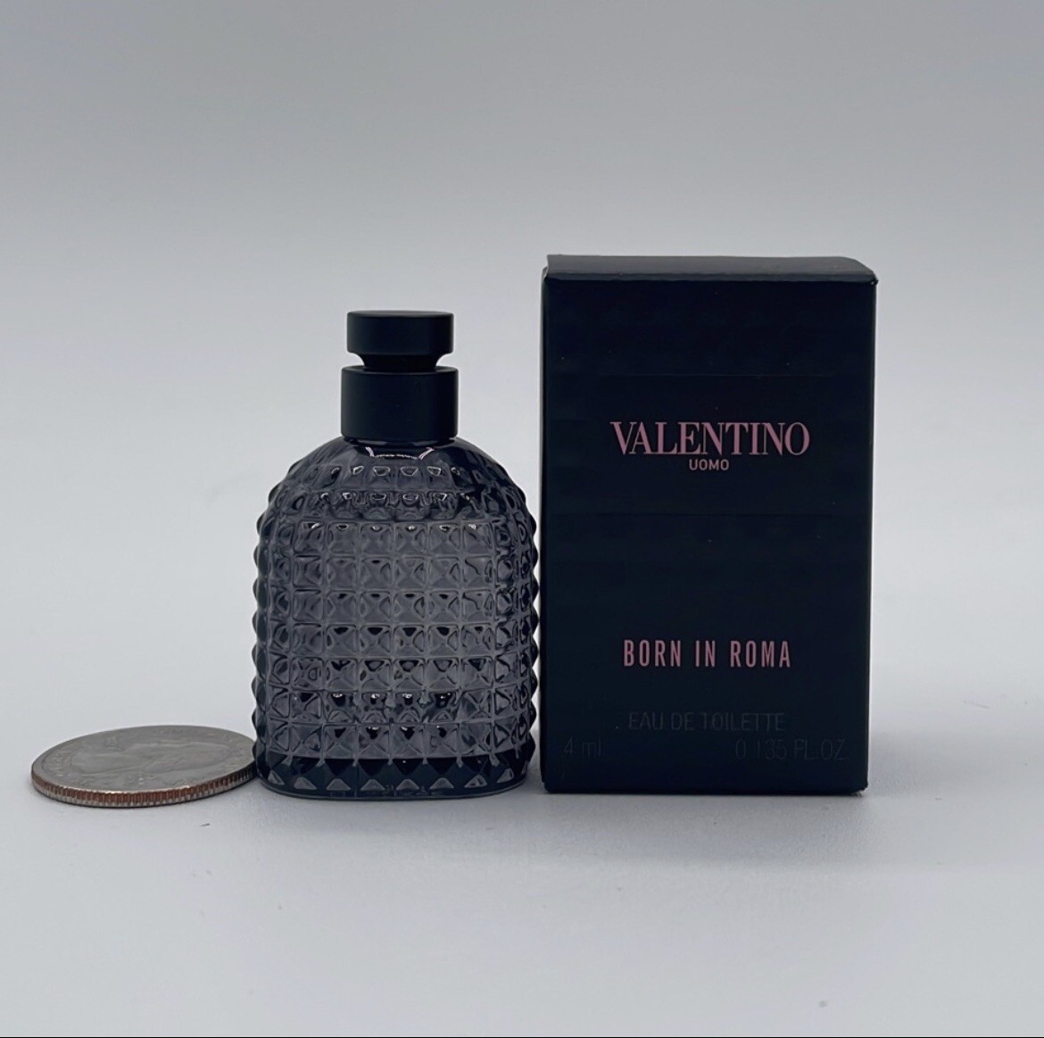 VALENTINO UOMO BORN IN ROMA EAU DE TOILETTE 4ML-0.13OZ NEW VALENTINO UOMO BORN IN ROMA EAU DE TOILETTE 4ML-0.13OZ NEW
