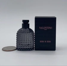 VALENTINO UOMO BORN IN ROMA EAU DE TOILETTE 4ML-0.13OZ NEW IN BOX
