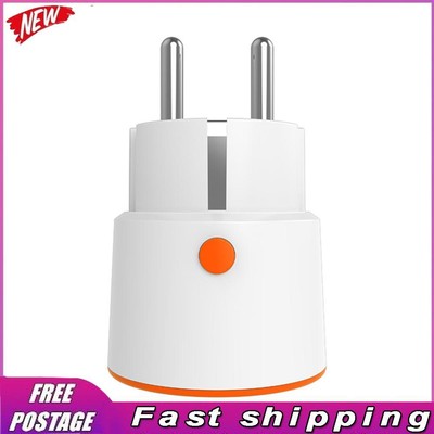 ZigBee 3.0 EU Smart Socket Power Monitor 16A EU Plug Remote Control Plug for Fan