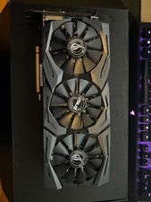 NVIDIA GTX 1070, ASUS STRIX, 8GB, Used but never mined on