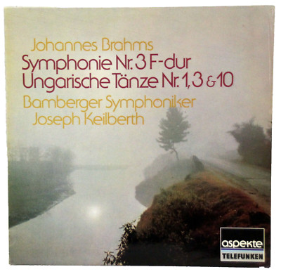 12'' Vinyl - BRAHMS Symphony No. 3/Ungarische Tänze1,3,10 - Bamberger Symphoniker