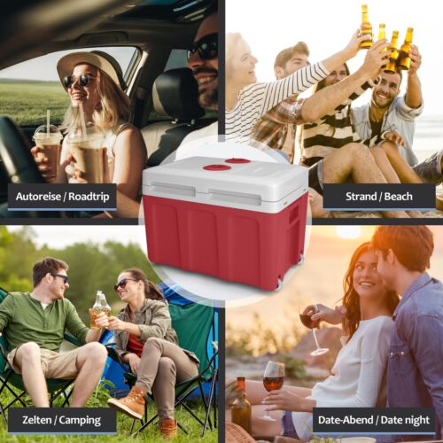 Jago® Kühlbox 20/25/40L Thermoelektrische Warmhaltebox Mini Kühlschrank Camping - Bild 8 von 48