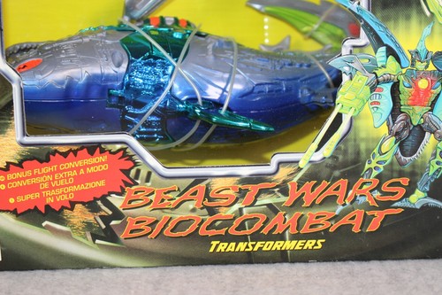 TRANSFORMERS Maximal Cybershark Beast Wars Biocombat Transmetals 2 Hasbro 1999 - Bild 5 von 14