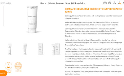 Cellnergy Wellness Power Cream  The Best Price  40$