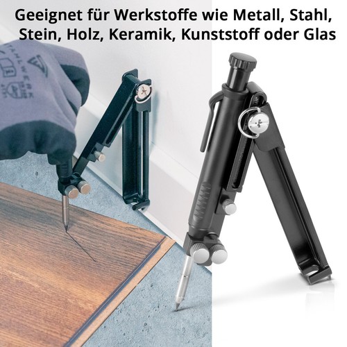 STAHLWERK Anreißwerkzeug Markierungswerkzeug Markierungslehre Anreißzirkel - Bild 3 von 9