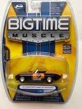 JADA BIGTIME MUSCLE BTM 1967 CHEVY CORVETTE TURBO JET ROADSTER 1:64 W15 163  #78