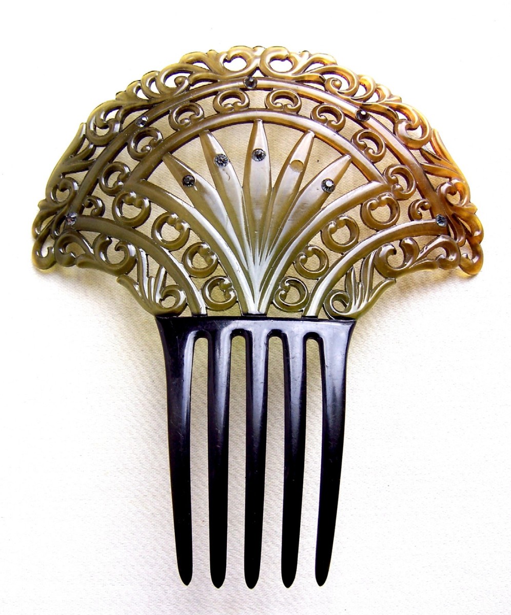 ANTIQUE HAIR COMB - NO US IMPORT FEES | eBay