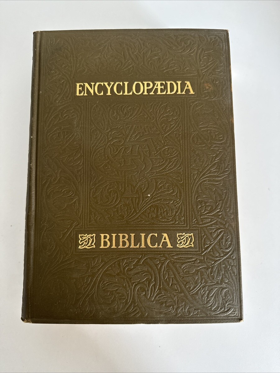 ・１８９８年・Christian Ⅳ・在位３５年記念プレート・２０ cm・Ｂ＆Ｇ Encyclopedia Biblica, Vol. 4 - Q-Z - Antique 1903 - Macmillan