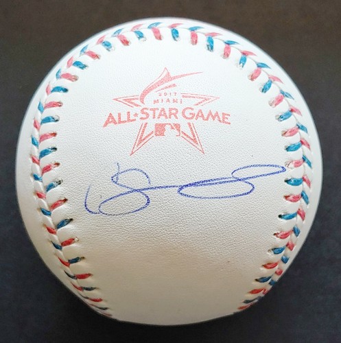 JSA CERTIFIED GARY SANCHEZ YANKEES SIGNED RAWLINGS 2017 ALL-STAR GAME BASEBALL - Picture 4 of 10