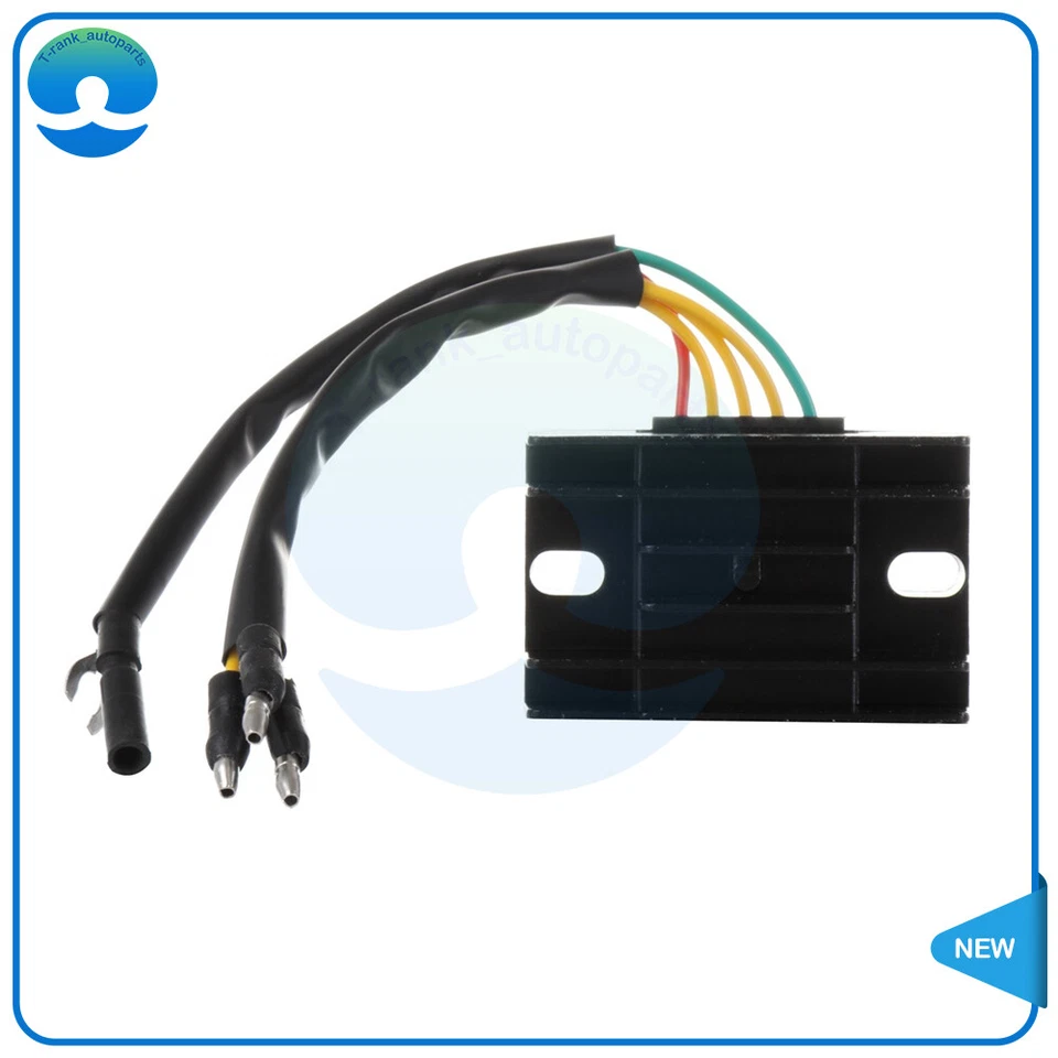 Regulador de voltaje rectificador negro 32800-44040 apto para 1980-1981 Suzuki GS250T Foto 4 de 4