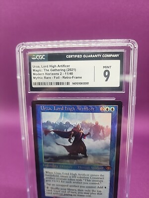 MTG Urza, Lord High Artificer Retro Frame Modern Horizons Foil CGC
