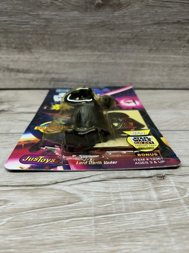 Darth Vador Star Wars Bend Ems 1993 Action Figure + Trading Card! - Picture 12 of 13