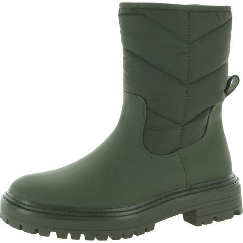 Steve Madden Womens Irene Green Ankle Boots Shoes 10 Medium (B,M) BHFO