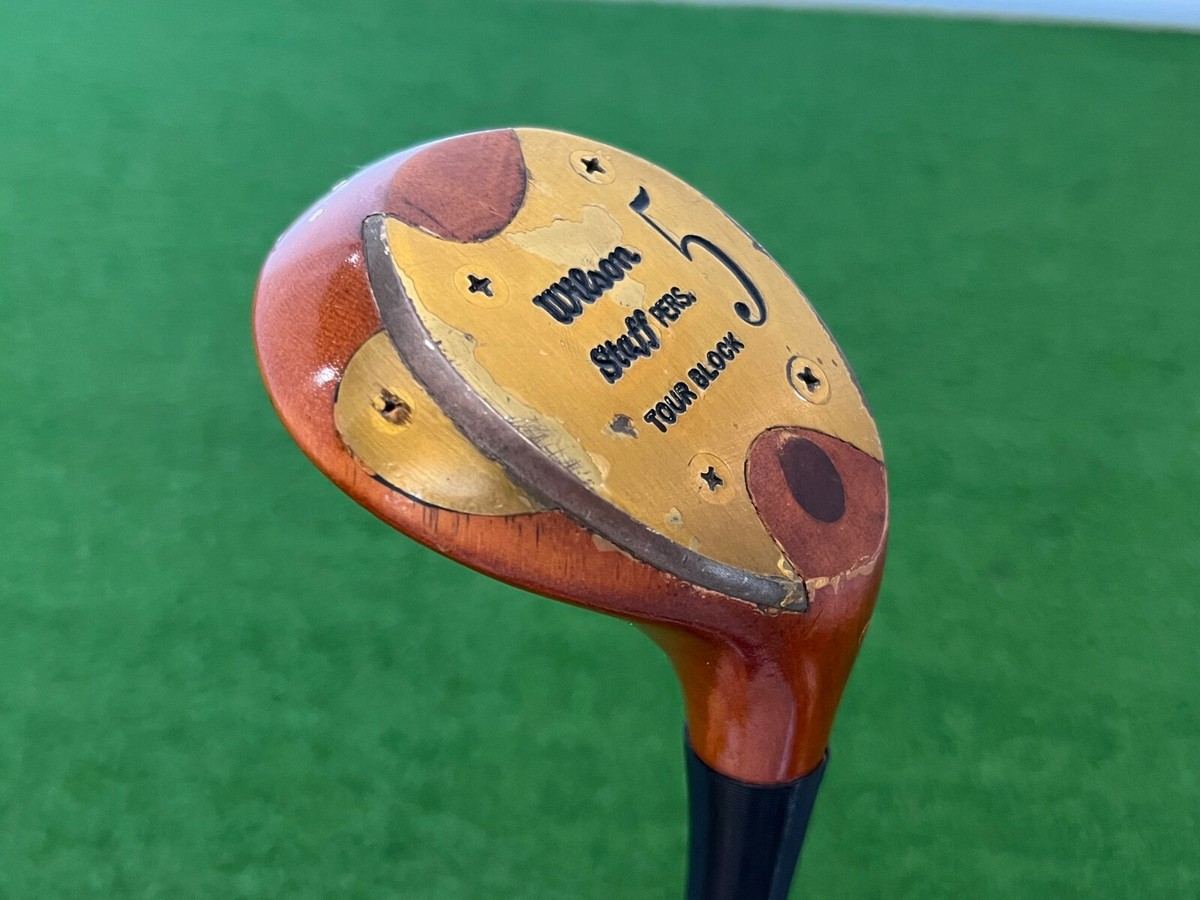 WILSON STAFF TOUR BLOCK Persimmon (5) WOOD Right Handed Steel