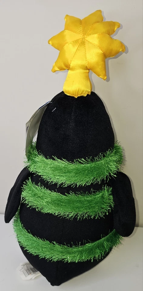 Peluche "Skipper" Penguin 17" Merry Madagascar 2009 envuelto como árbol de Navidad Foto 4 de 4