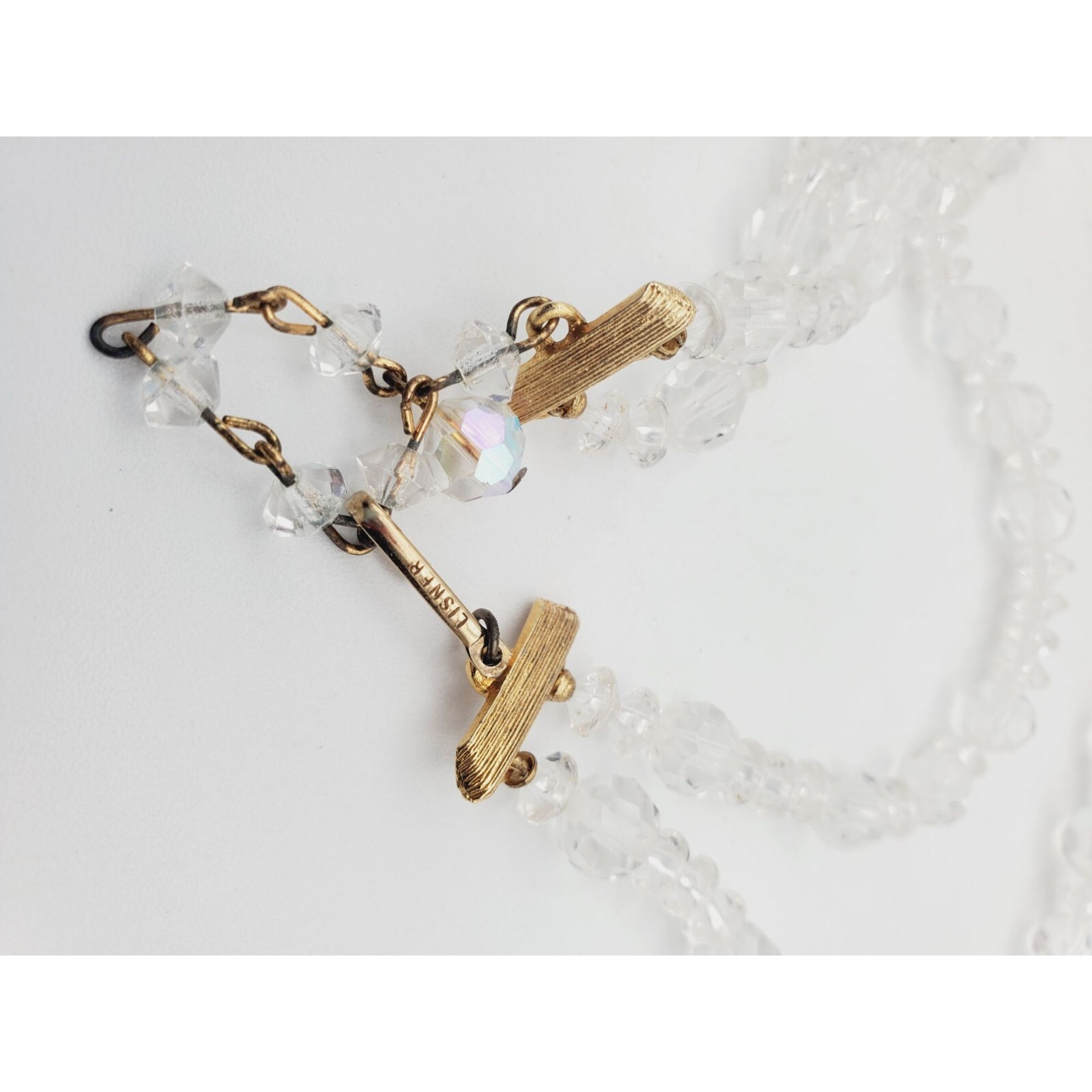 Lisner Crystal clear looking multi shape double s… - image 8