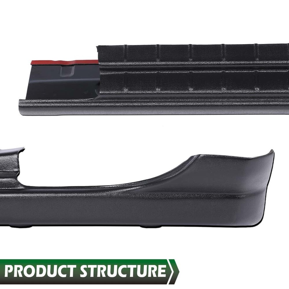 Fit For 2014-18 Silverado 1500 Crew Cab Rocker Panel Protector Guard ...