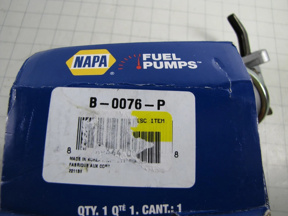 Bomba de combustible Napa B-0076-P para Dodge D350 D250 W250 W350 *Sin junta* NUEVA Foto 4 de 4