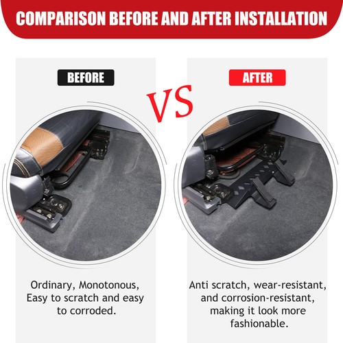 Black Passenger Seat Fire Extinguisher Bracket For Fiat 500 Abarth 595 695 2016+ - Picture 3 of 24