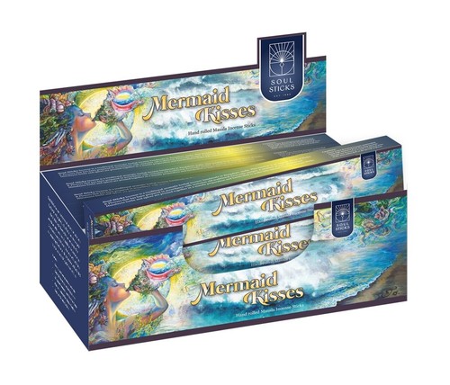 "Mermaid Kisses" Soul Sticks Incense Premium Masala 180g (15gx12) One Box - Picture 3 of 4