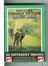 Sealed Deck  "Canadian Wildlife" Playing Cards, Sea to Sky Photos, Canada