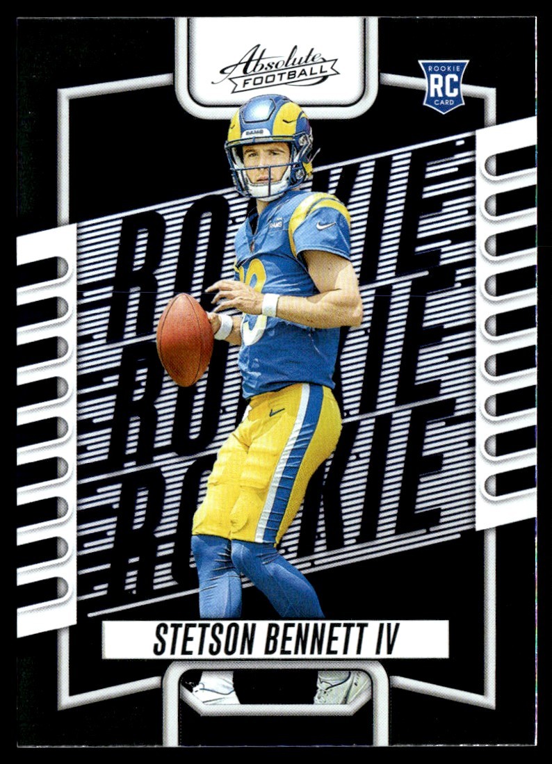2023 Panini Absolute Base Stetson Bennett IV RC Los Angeles Rams #136