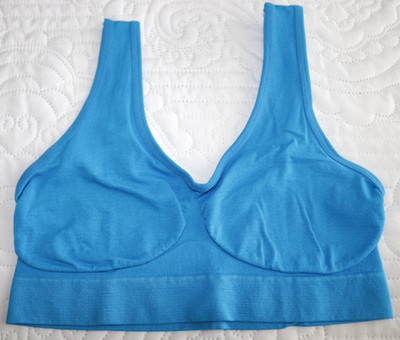 Women's Bra Super-Lift Comfort Blue Size Large - New in Original Package