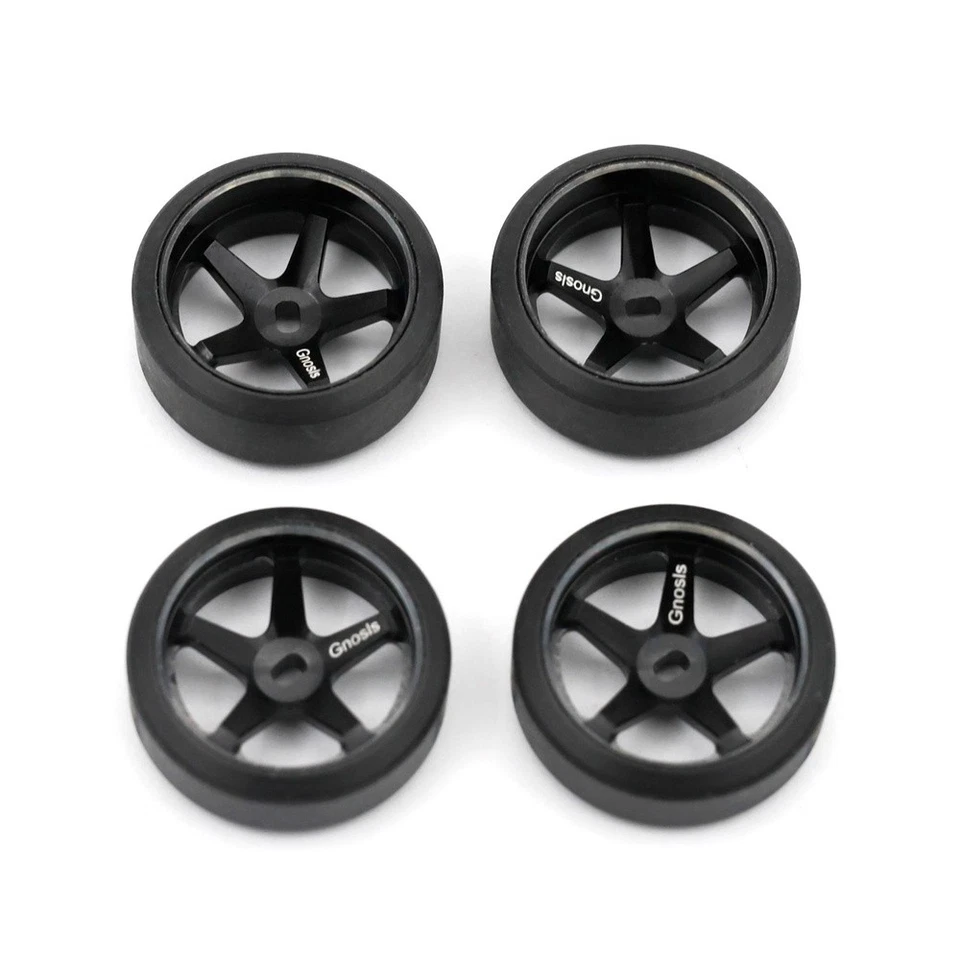 4Pcs For Wltoys K969 MINI-Z Series 1/28 RC Upgrade Drift Tyres Metal Wheel Trail - Image 4 of 4